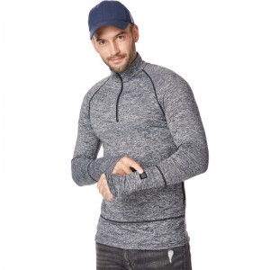 의류 아래 가열 된 가벼운 무게, 배터리 전원으로 회색 가열 속옷